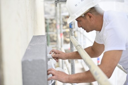 Pose d'un système Isolation Thermique par l'Extérieur (ITE) Zolpan