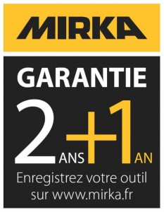 Pack Ponceuse Mirka® DEROS dans son coffret Ø125 mm / Ø 150 mm