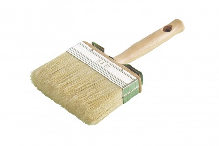 Brosse à encoller soie blanche