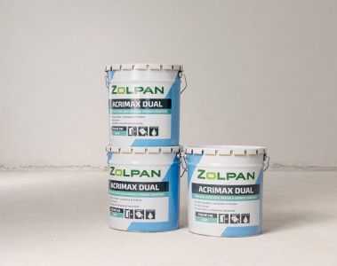 Acrimax Dual, peinture intérieure Zolpan pour grands chantiers intérieurs, écolabel, certifiée A+, FDES disponible