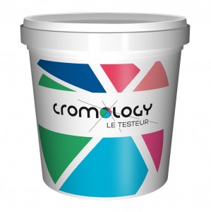Pot de testeur de couleurs de peinture Cromology pour les peintures ZOLPAN