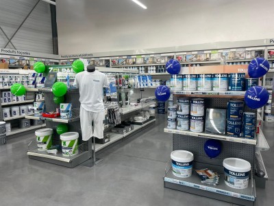 Magasin de peinture Tollens Zolpan, peinture Tollens, peinture Zolpan
