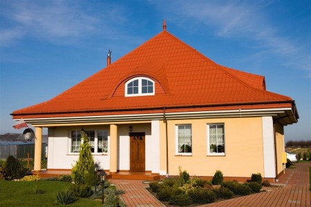 Peinture façade et toiture de qualité professionnelle Zolpan pour maison individuelle
