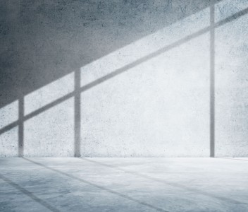 Pièce intérieure en béton