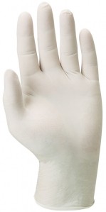 Boîte de 100 gants de nettoyage latex jetables