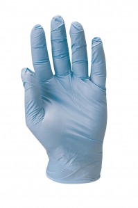Gants jetables Nitrile bleu