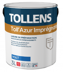 Lasure de préparation - Teintable - Toll Azur Impregnation