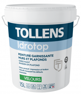 Peinture intérieure - Teintable - Séchage express 1h - Idrotop Velours