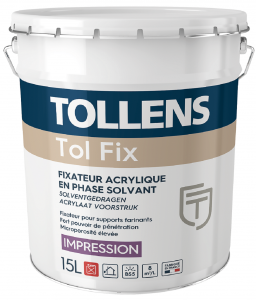 Impression façade supports poreux et pulvérulents - Tol Fix