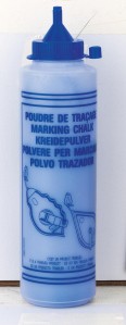 Poudre à tracer bleu