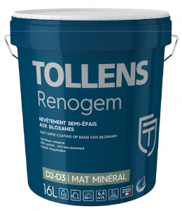 Peinture façade (D2-D3) allégé et siloxanée - Renogem