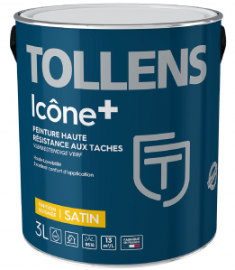 Peinture intérieure - Teintable -  Résistance aux taches - Icône+ Satin