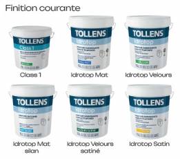 Peintures intérieures Tollens chez Zolpan, Idrotop chez Zolpan