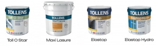 Peinture métal et peinture lasure bois Tollens chez Zolpan