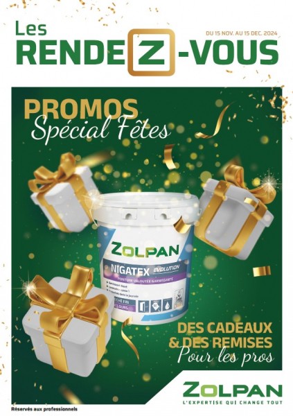 Promotion peinture ZOLPAN pour les professionnels