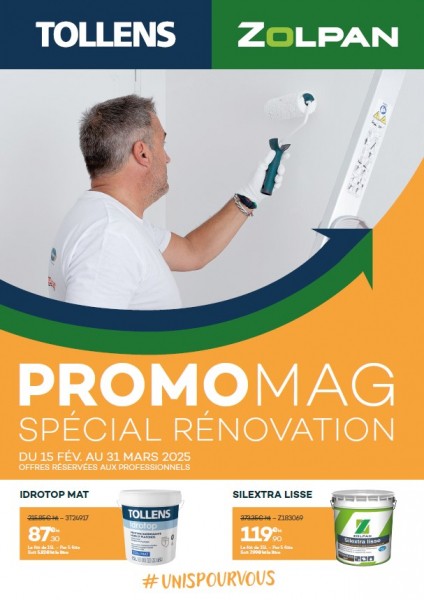 Promotion peinture ZOLPAN TOLLENS pour les professionnels