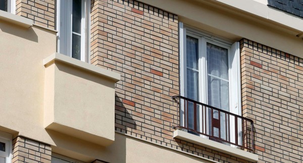 Système ITE Armaterm ZOLPAN, finition façade brique
