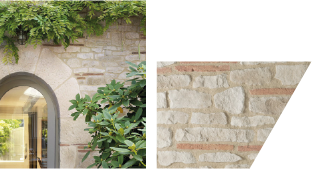 Système ITE Armaterm ZOLPAN, finition façade pierres mixtes