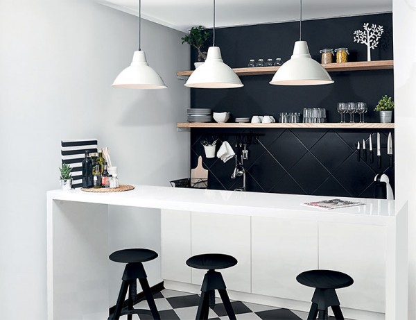 Cuisine noir et blanc
